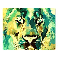 Love The Tiger Premium Plush Fleece Blanket (large) by TShirt44