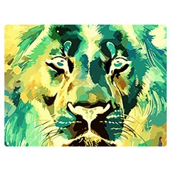 Love The Tiger Two Sides Premium Plush Fleece Blanket (extra Small) by TShirt44