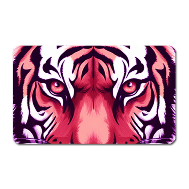 Tiger Design Magnet (Rectangular)