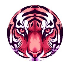 Tiger Design Mini Round Pill Box (pack Of 3) by TShirt44