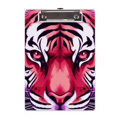 Tiger Design A5 Acrylic Clipboard by TShirt44