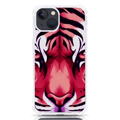 Tiger Design Iphone 13 Tpu Uv Print Case by TShirt44