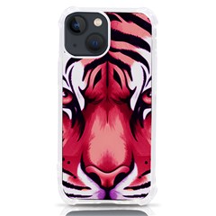 Tiger Design Iphone 13 Mini Tpu Uv Print Case by TShirt44