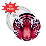 Love the tiger 2.25  Buttons (10 pack)  Front