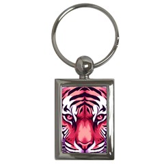 Love The Tiger Key Chain (rectangle) by TShirt44