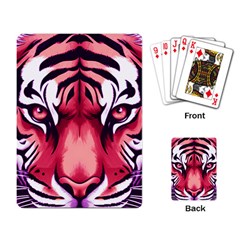 Love The Tiger Playing Cards Single Design (rectangle)