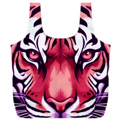 Love The Tiger Full Print Recycle Bag (xl) by TShirt44