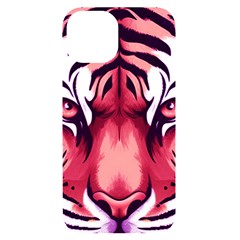 Love The Tiger Iphone 14 Black Uv Print Case by TShirt44