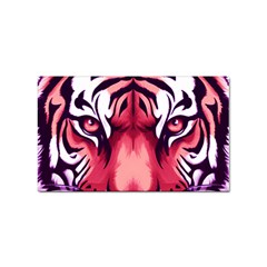 Tiger Design Sticker Rectangular (10 Pack)