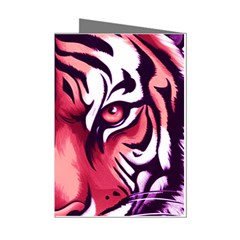 Tiger Design Mini Greeting Cards (pkg Of 8) by TShirt44