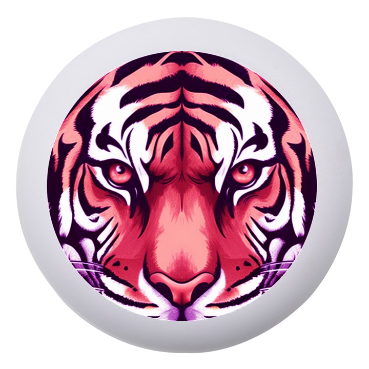 Tiger Design Dento Box with Mirror