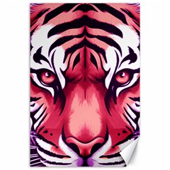 Love The Tiger Canvas 24  X 36  by TShirt44