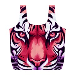 Love The Tiger Full Print Recycle Bag (l)