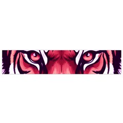 Love The Tiger Small Premium Plush Fleece Scarf