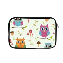 Forest Seamless Pattern With Cute Owls Apple Macbook Pro 13  Zipper Case by Apen