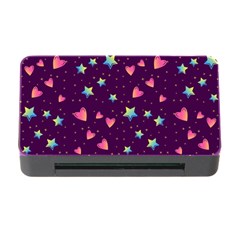 Colorful Stars Hearts Seamless Vector Pattern Memory Card Reader With Cf by Apen