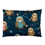 Seamless Pattern Owls Dreaming Pillow Case 26.62 x18.9  Pillow Case