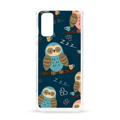 Seamless Pattern Owls Dreaming Samsung Galaxy S20 6 2 Inch Tpu Uv Case by Apen