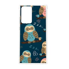 Seamless Pattern Owls Dreaming Samsung Galaxy Note 20 Ultra Tpu Uv Case by Apen