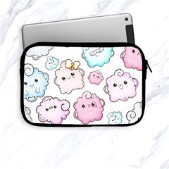 Cute Doodle Cartoon Seamless Pattern Apple Ipad Mini Zipper Cases by Apen