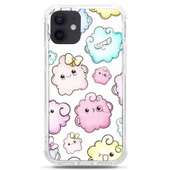 Cute Doodle Cartoon Seamless Pattern Iphone 12 Mini Tpu Uv Print Case	 by Apen