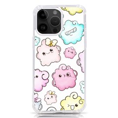 Cute Doodle Cartoon Seamless Pattern Iphone 14 Pro Max Tpu Uv Print Case by Apen