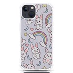 Seamless Pattern With Cute Rabbit Character iPhone 13 TPU UV Print Case Front