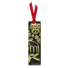 Golden Indian Traditional Signs Symbols Small Book Marks by Apen