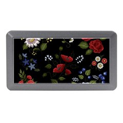 Floral Folk Fashion Ornamental Embroidery Pattern Memory Card Reader (mini) by Apen