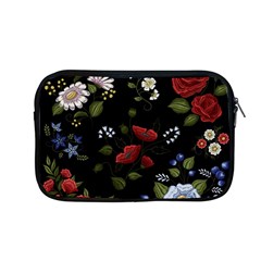 Floral Folk Fashion Ornamental Embroidery Pattern Apple Macbook Pro 13  Zipper Case by Apen