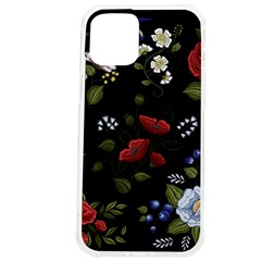 Floral Folk Fashion Ornamental Embroidery Pattern Iphone 12 Pro Max Tpu Uv Print Case by Apen