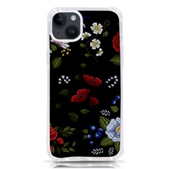 Floral Folk Fashion Ornamental Embroidery Pattern Iphone 14 Plus Tpu Uv Print Case by Apen