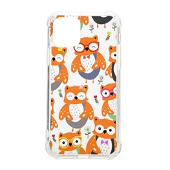 Cute Colorful Owl Cartoon Seamless Pattern Iphone 11 Pro 5 8 Inch Tpu Uv Print Case by Apen