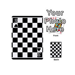 Chess Board Background Design Playing Cards 54 Designs (mini)