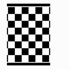 Chess Board Background Design Large Garden Flag (two Sides) by Apen