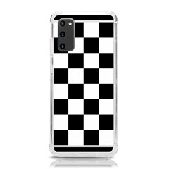 Chess Board Background Design Samsung Galaxy S20 6 2 Inch Tpu Uv Case by Apen