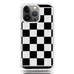 Chess Board Background Design Iphone 13 Pro Tpu Uv Print Case by Apen