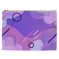 Colorful Labstract Wallpaper Theme Cosmetic Bag (xxl) by Apen