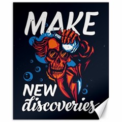 Make Devil Discovery  Canvas 16  X 20  by Saikumar