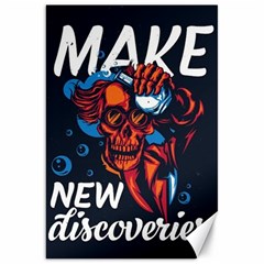 Make Devil Discovery  Canvas 20  X 30  by Saikumar