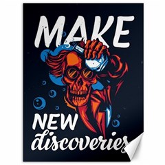 Make Devil Discovery  Canvas 36  X 48  by Saikumar