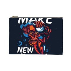 Make Devil Discovery  Cosmetic Bag (large) by Saikumar