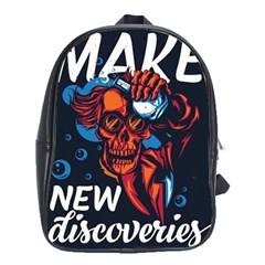 Make Devil Discovery  School Bag (xl) by Saikumar