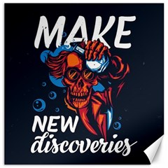 Make Devil Discovery  Canvas 12  X 12  by Saikumar