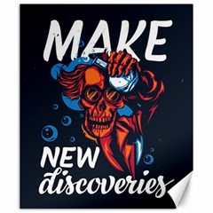 Make Devil Discovery  Canvas 20  X 24  by Saikumar