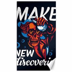 Make Devil Discovery  Canvas 40  X 72  by Saikumar