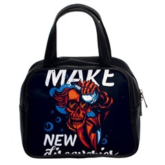 Make Devil Discovery  Classic Handbag (two Sides)