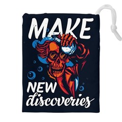 Make Devil Discovery  Drawstring Pouch (4xl) by Saikumar