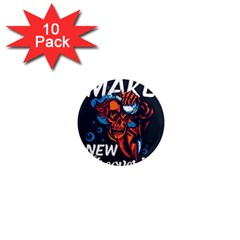 Dont Fear 1  Mini Magnet (10 Pack)  by Saikumar