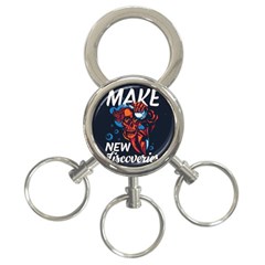 Dont Fear 3-ring Key Chain by Saikumar